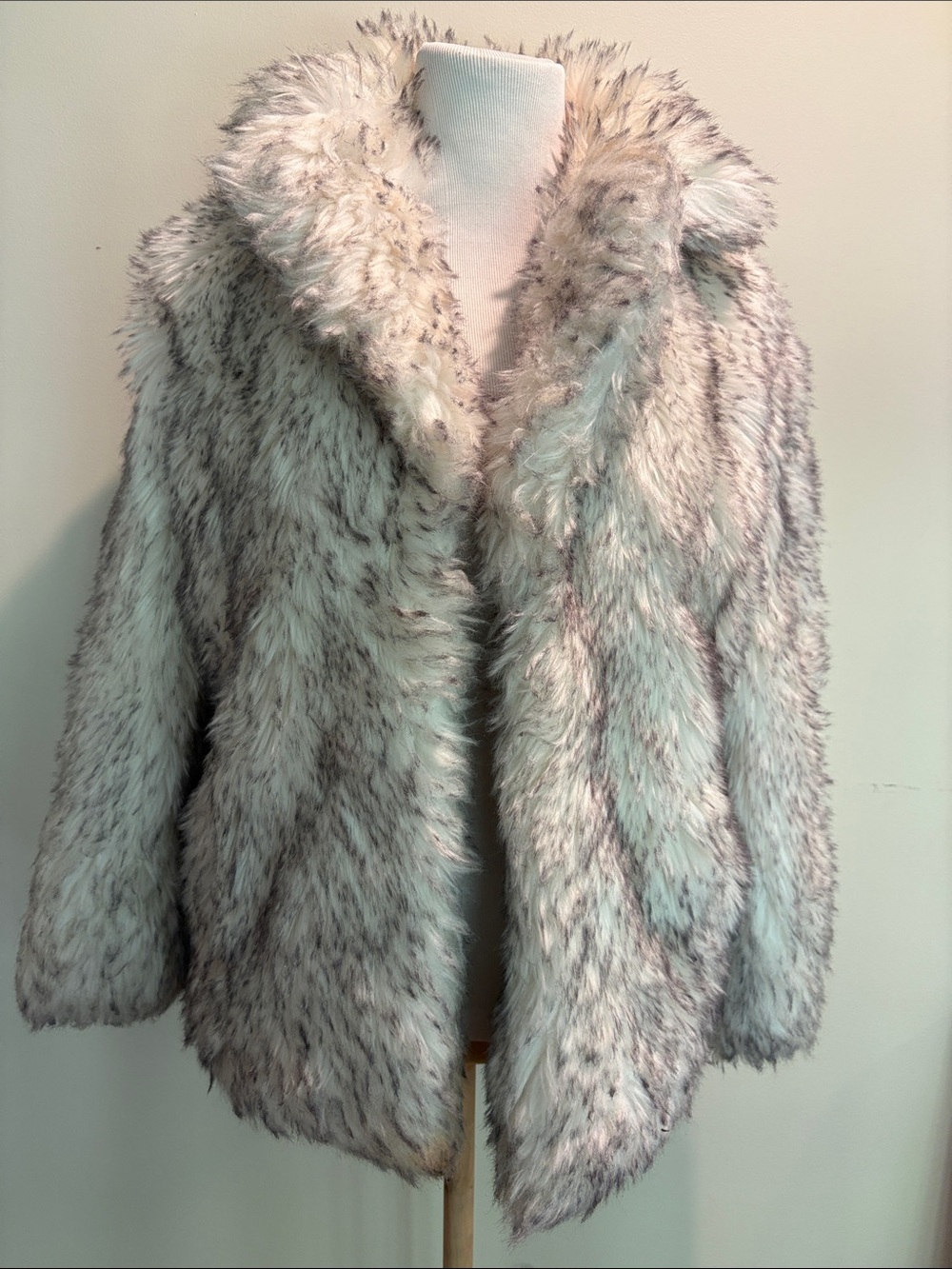 ASOS faux fur jacket size 0